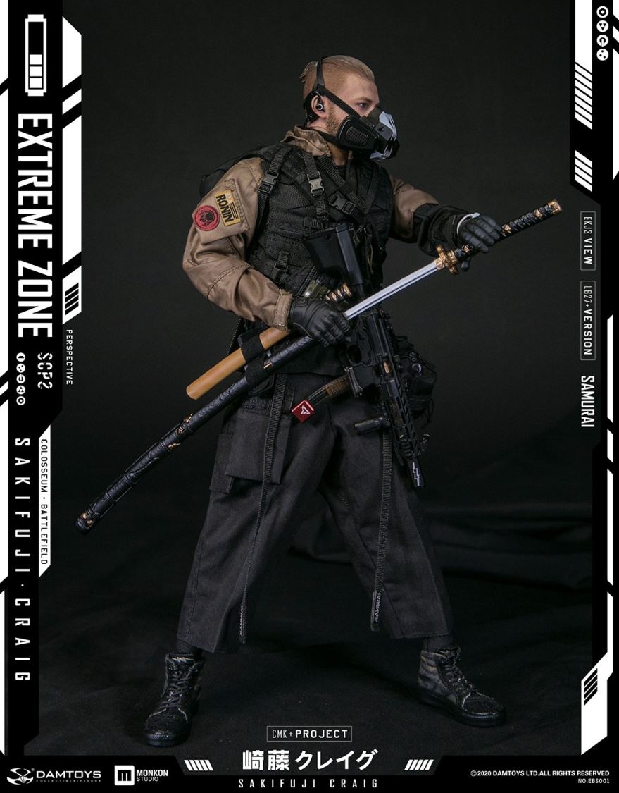 1/6th scale EXTREMEZONE Samurai SAKIFUJICRAIG