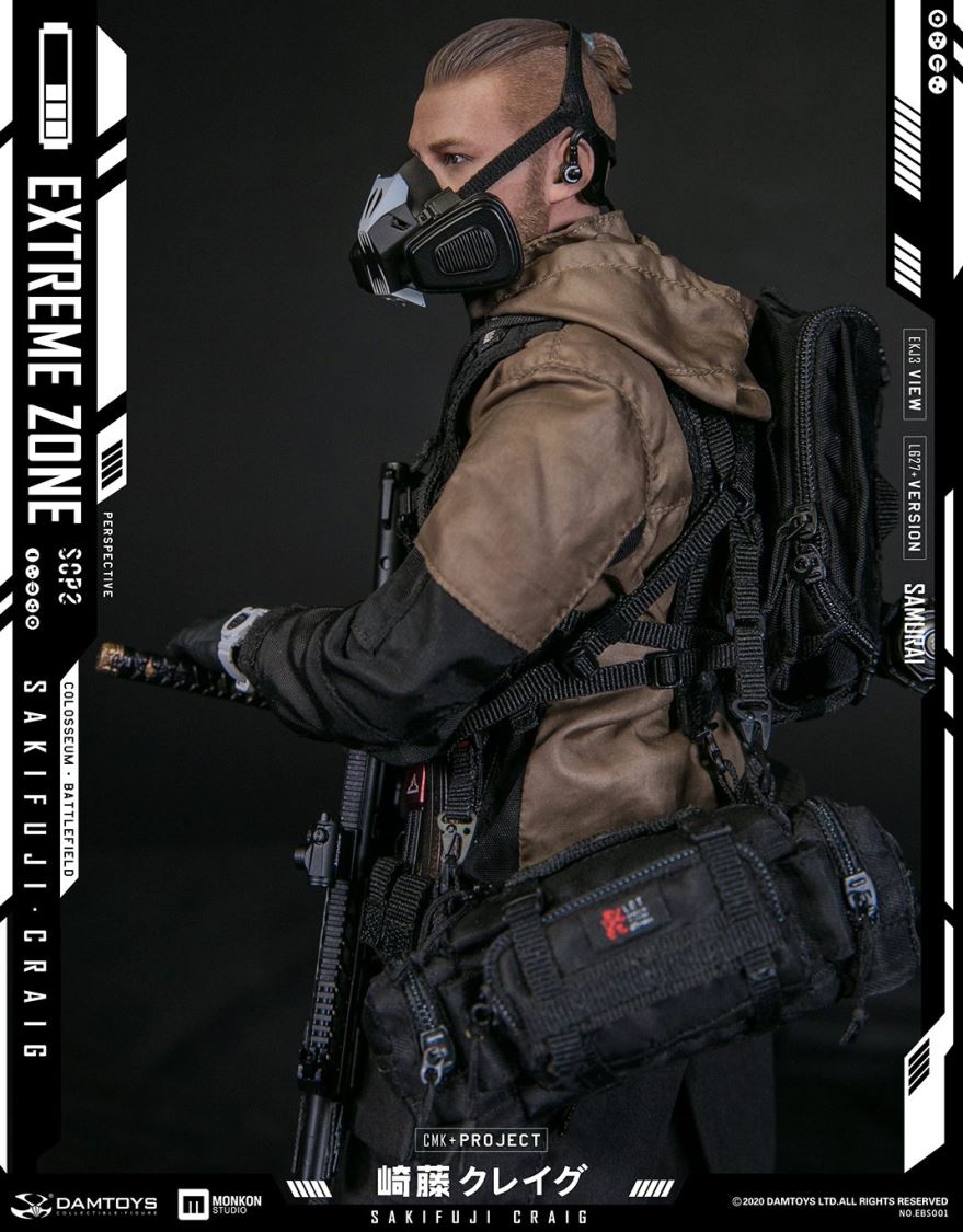 1/6th scale EXTREMEZONE Samurai SAKIFUJICRAIG