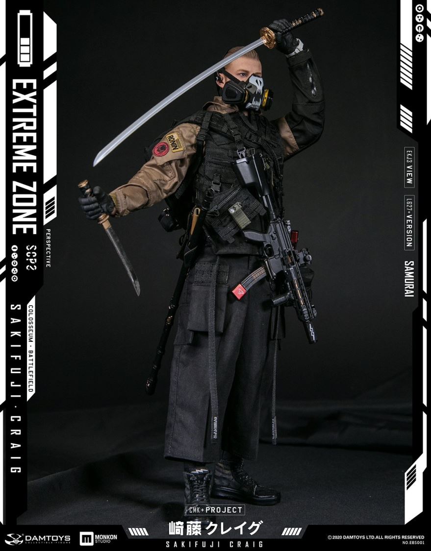 1/6th scale EXTREMEZONE Samurai SAKIFUJICRAIG