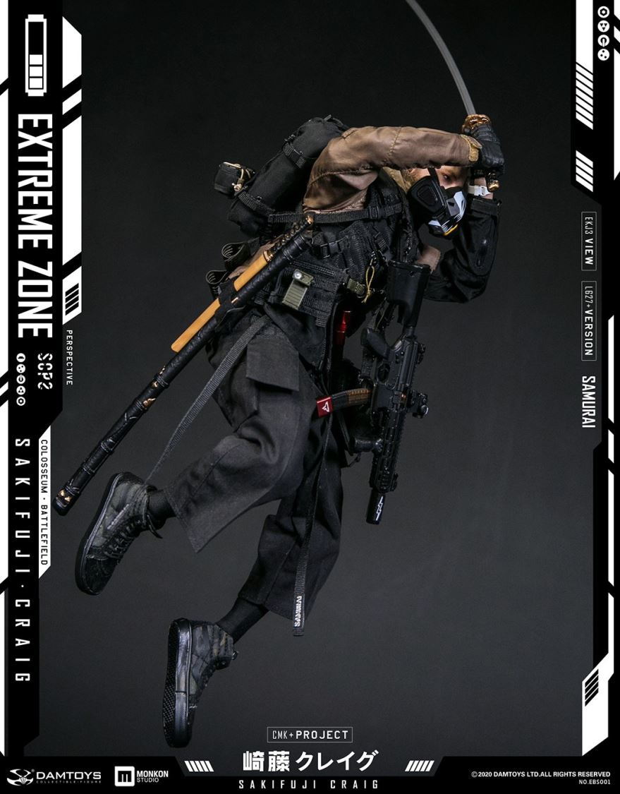 1/6th scale EXTREMEZONE Samurai SAKIFUJICRAIG