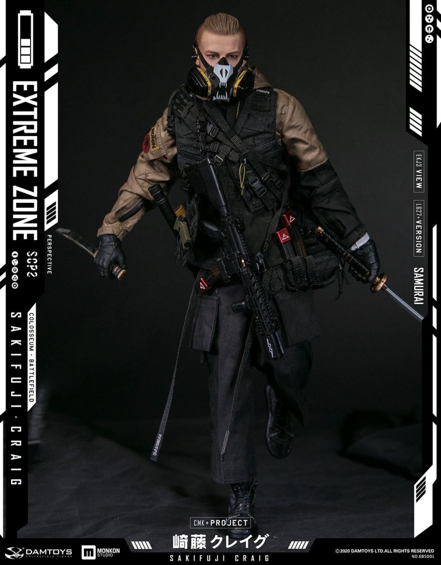 1/6th scale EXTREMEZONE Samurai SAKIFUJICRAIG