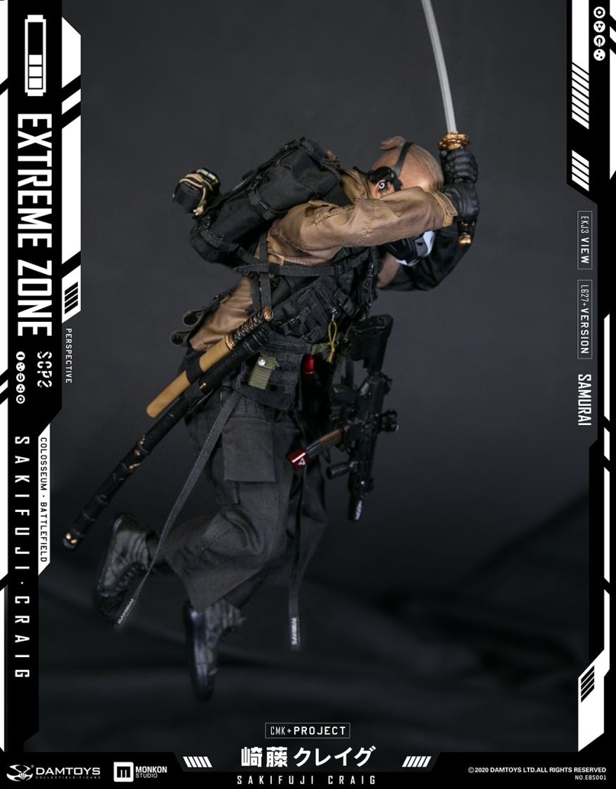 1/6th scale EXTREMEZONE Samurai SAKIFUJICRAIG
