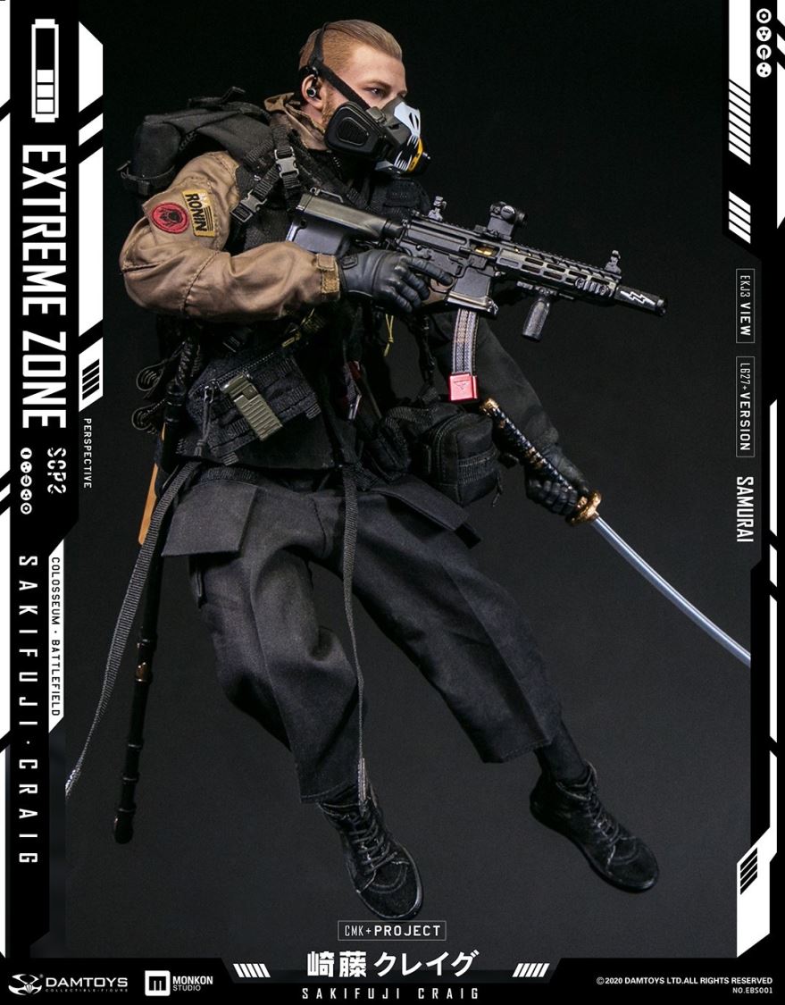 1/6th scale EXTREMEZONE Samurai SAKIFUJICRAIG