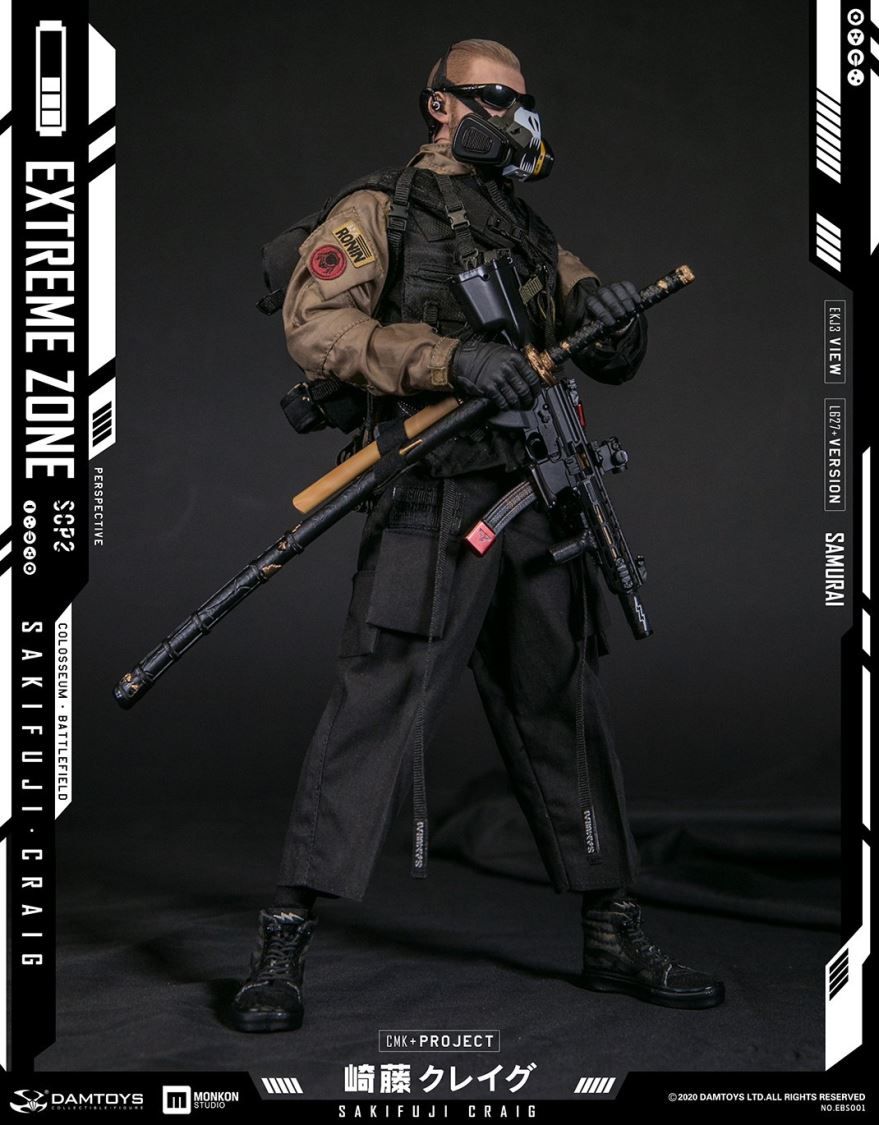 1/6th scale EXTREMEZONE Samurai SAKIFUJICRAIG