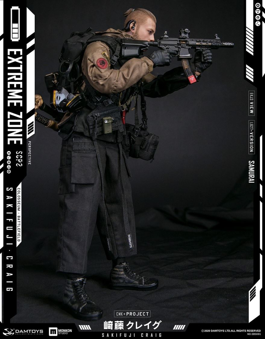 1/6th scale EXTREMEZONE Samurai SAKIFUJICRAIG