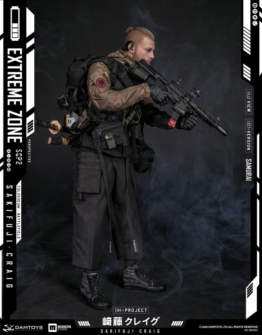 1/6th scale EXTREMEZONE Samurai SAKIFUJICRAIG