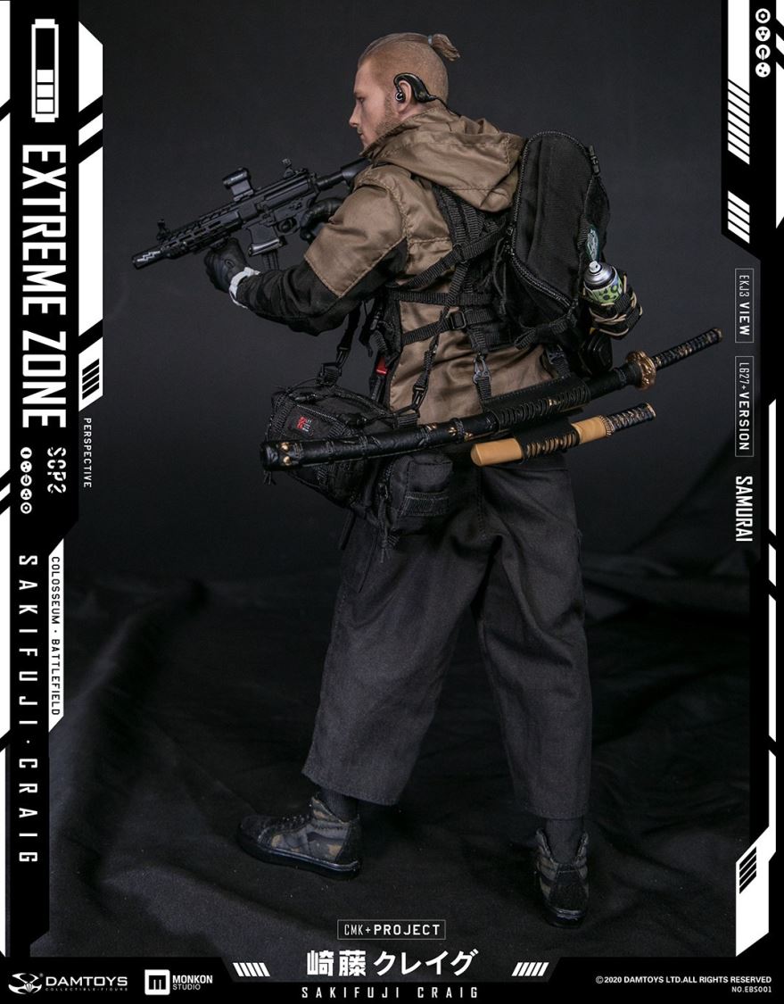 1/6th scale EXTREMEZONE Samurai SAKIFUJICRAIG