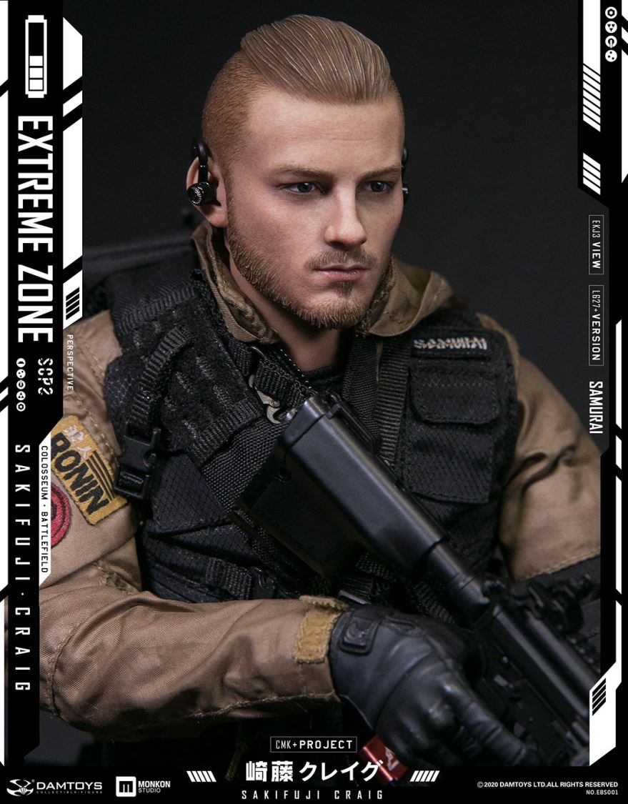 1/6th scale EXTREMEZONE Samurai SAKIFUJICRAIG