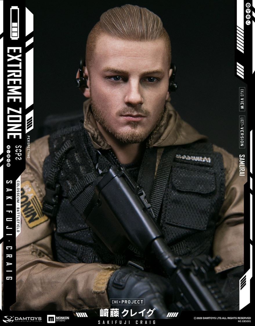 1/6th scale EXTREMEZONE Samurai SAKIFUJICRAIG