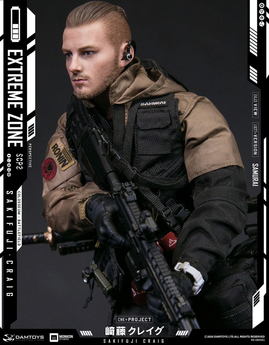 1/6th scale EXTREMEZONE Samurai SAKIFUJICRAIG