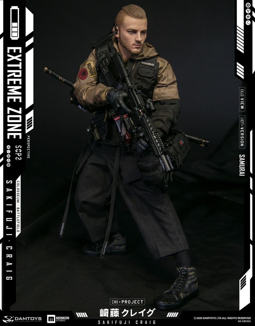 1/6th scale EXTREMEZONE Samurai SAKIFUJICRAIG
