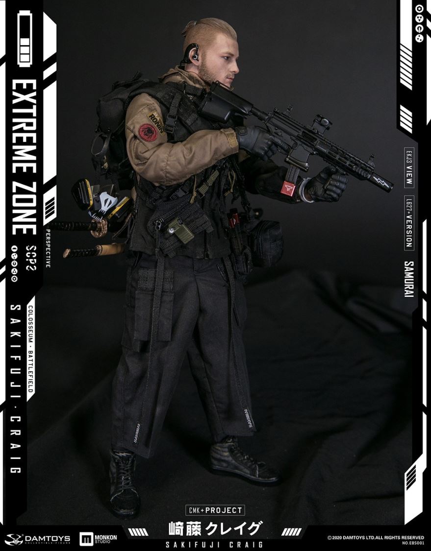 1/6th scale EXTREMEZONE Samurai SAKIFUJICRAIG