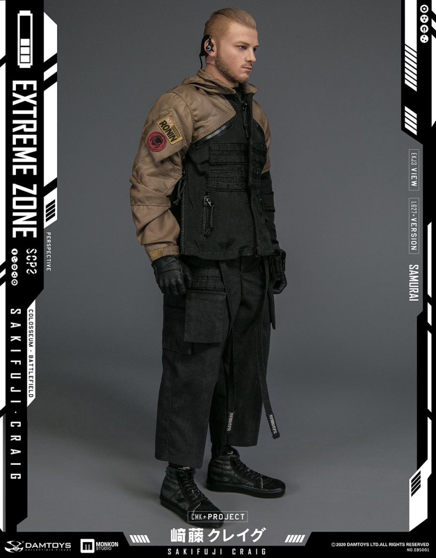1/6th scale EXTREMEZONE Samurai SAKIFUJICRAIG