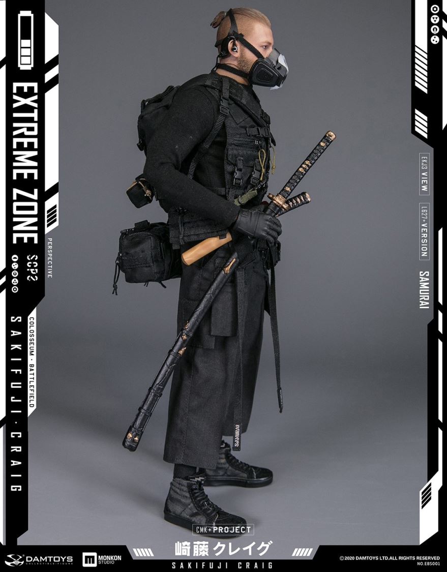 1/6th scale EXTREMEZONE Samurai SAKIFUJICRAIG