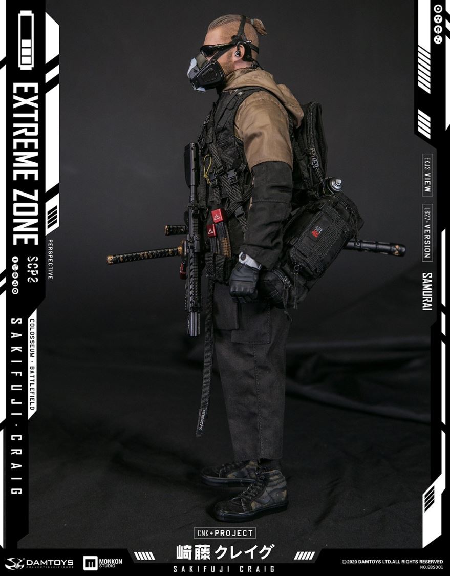 1/6th scale EXTREMEZONE Samurai SAKIFUJICRAIG