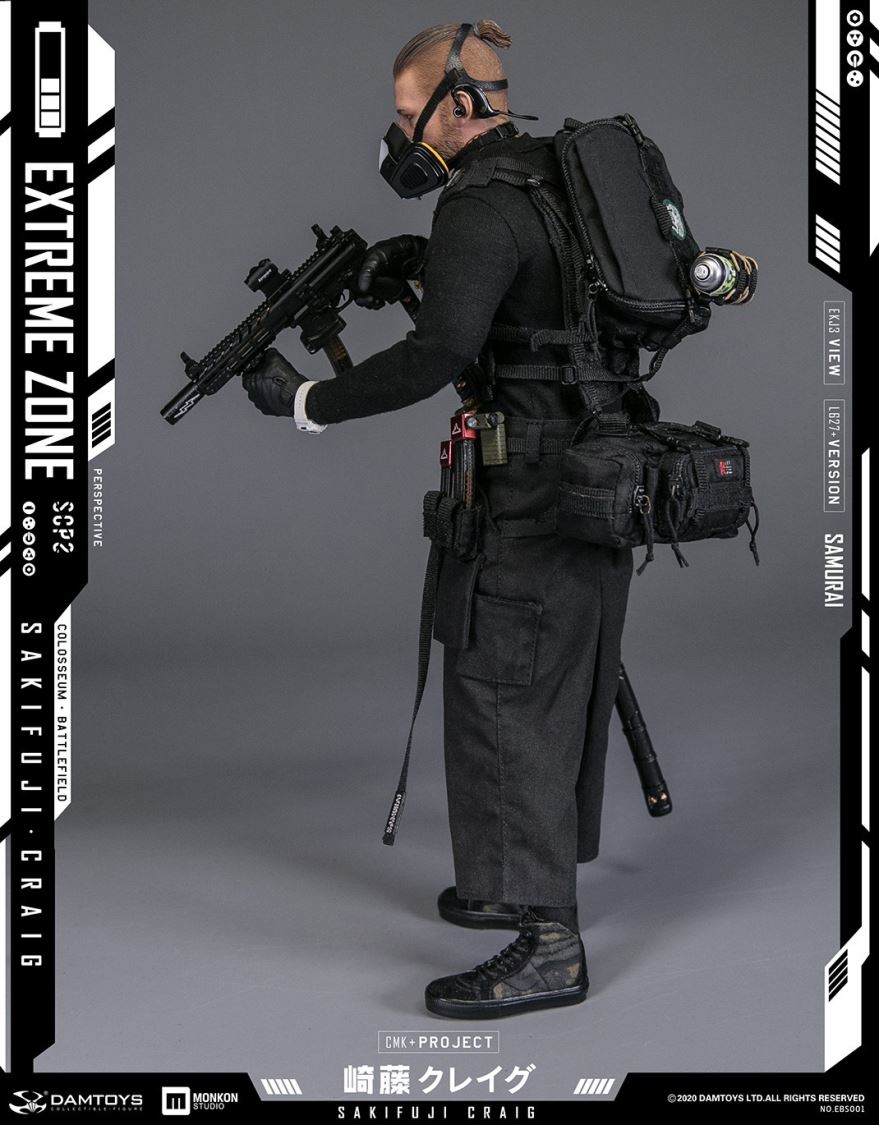 1/6th scale EXTREMEZONE Samurai SAKIFUJICRAIG