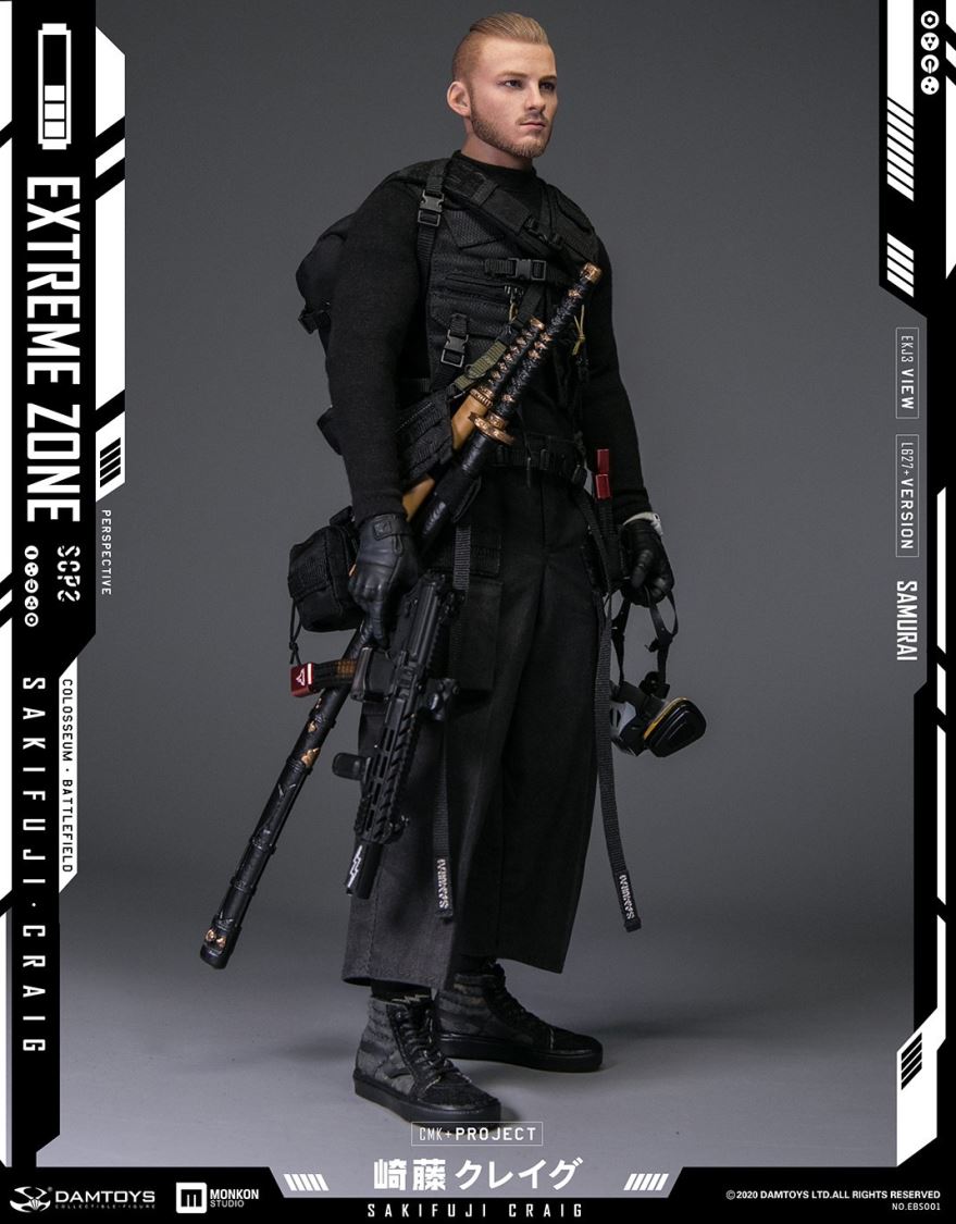 1/6th scale EXTREMEZONE Samurai SAKIFUJICRAIG