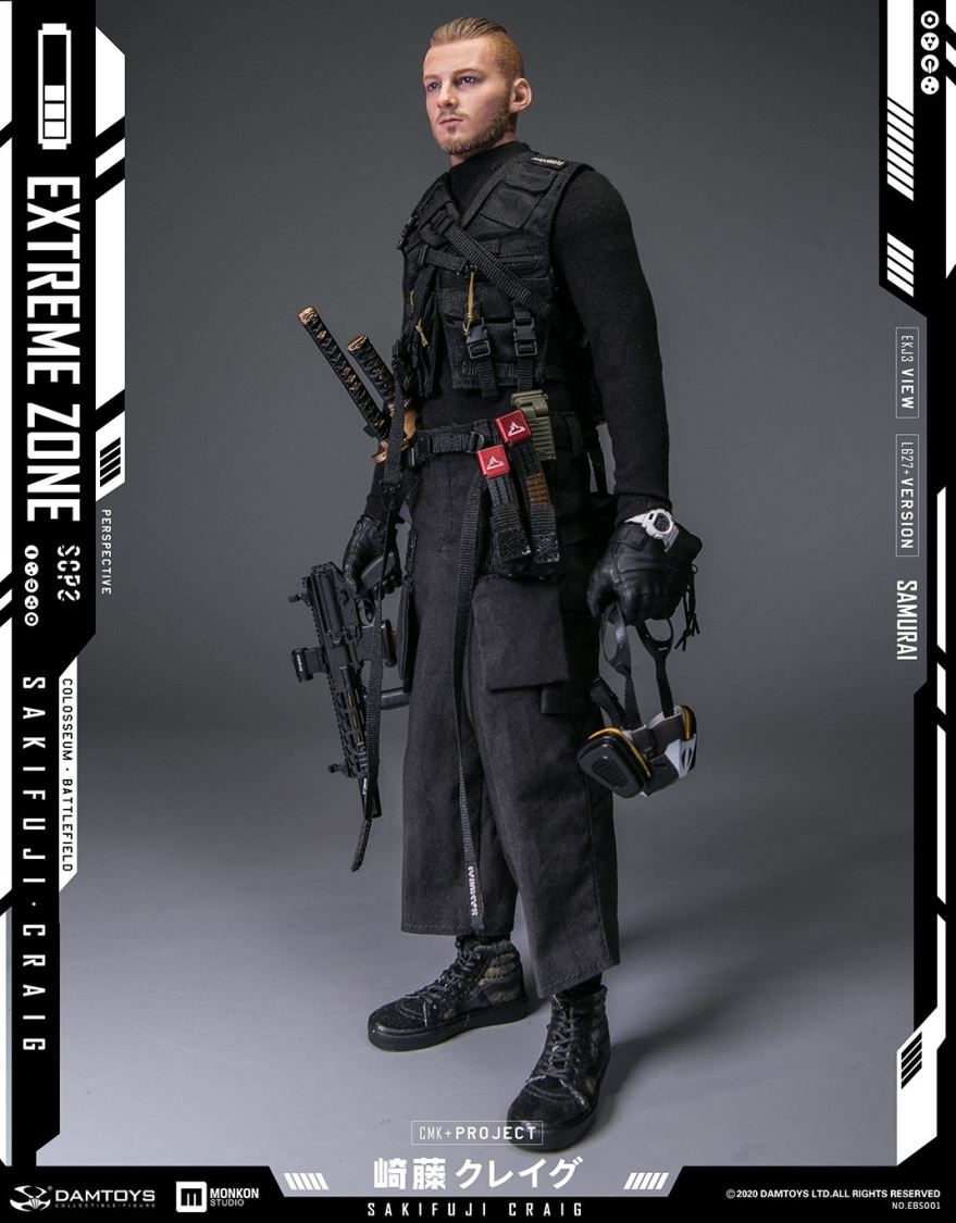 1/6th scale EXTREMEZONE Samurai SAKIFUJICRAIG