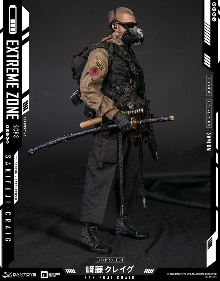 1/6th scale EXTREMEZONE Samurai SAKIFUJICRAIG
