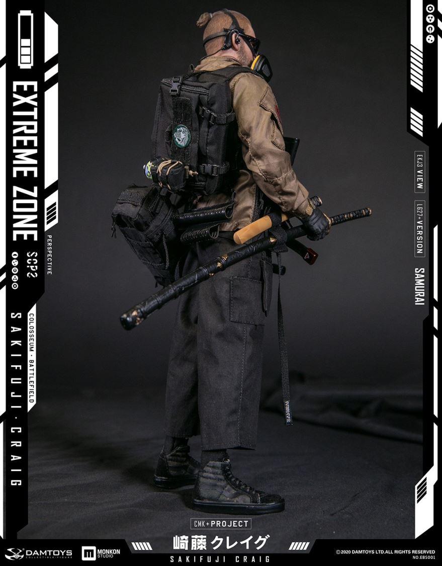 1/6th scale EXTREMEZONE Samurai SAKIFUJICRAIG