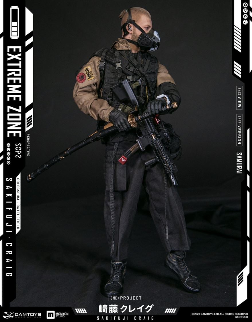1/6th scale EXTREMEZONE Samurai SAKIFUJICRAIG