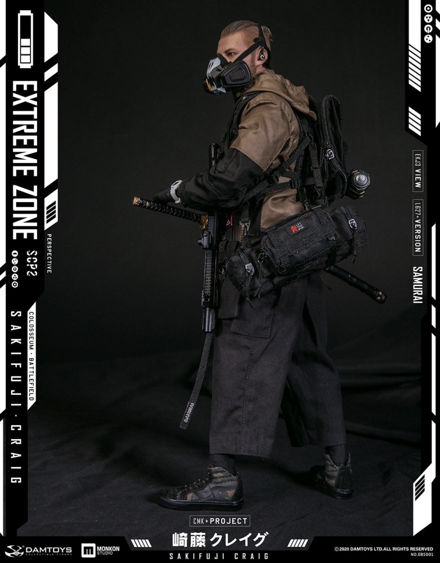 1/6th scale EXTREMEZONE Samurai SAKIFUJICRAIG