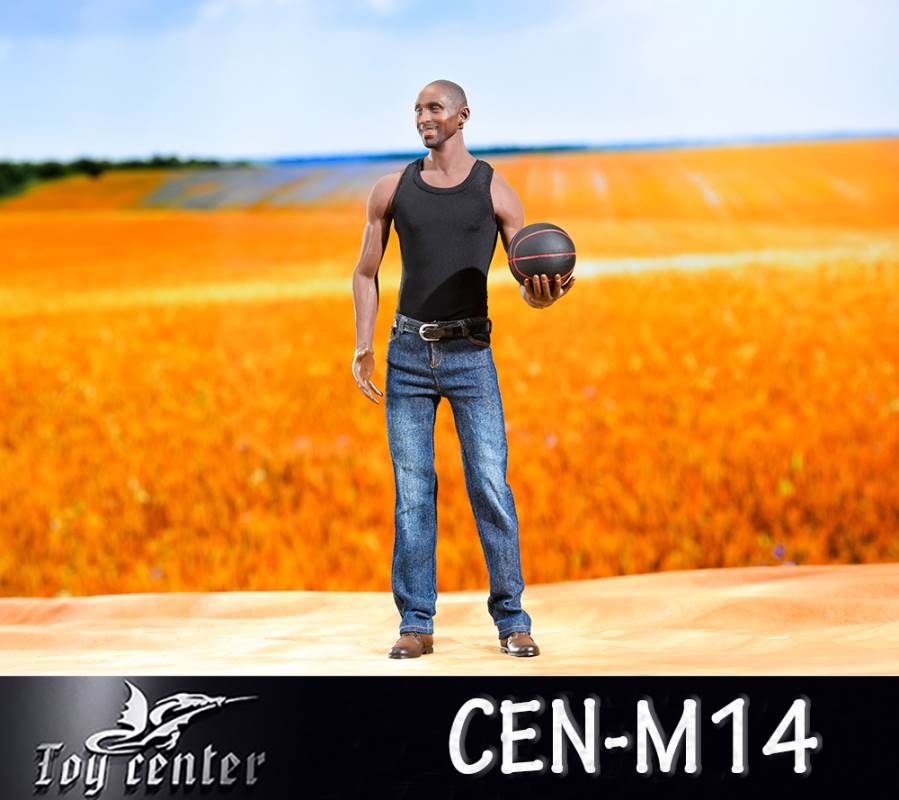 1/6 Model NBA star vest jeans suit M36 body series A/B/C