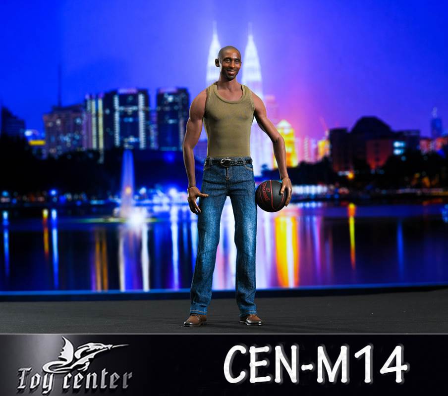 1/6 Model NBA star vest jeans suit M36 body series A/B/C