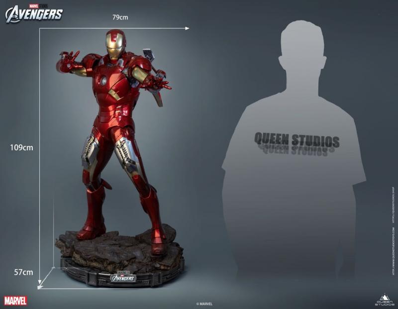 Iron Man MK7: Avengers 1/2 Scale Statue
