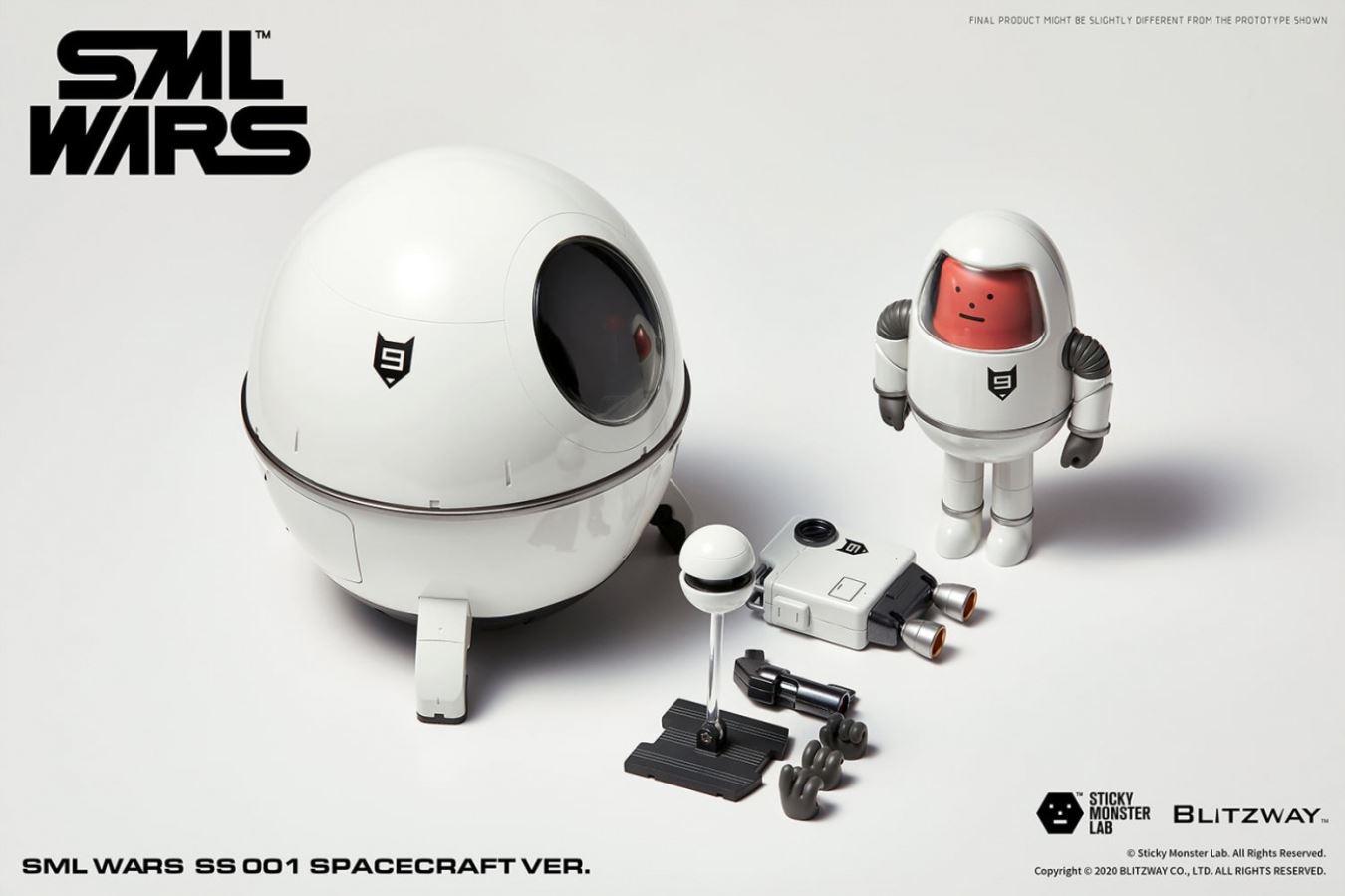 SML WARS SS 001 spaceship version creative doll