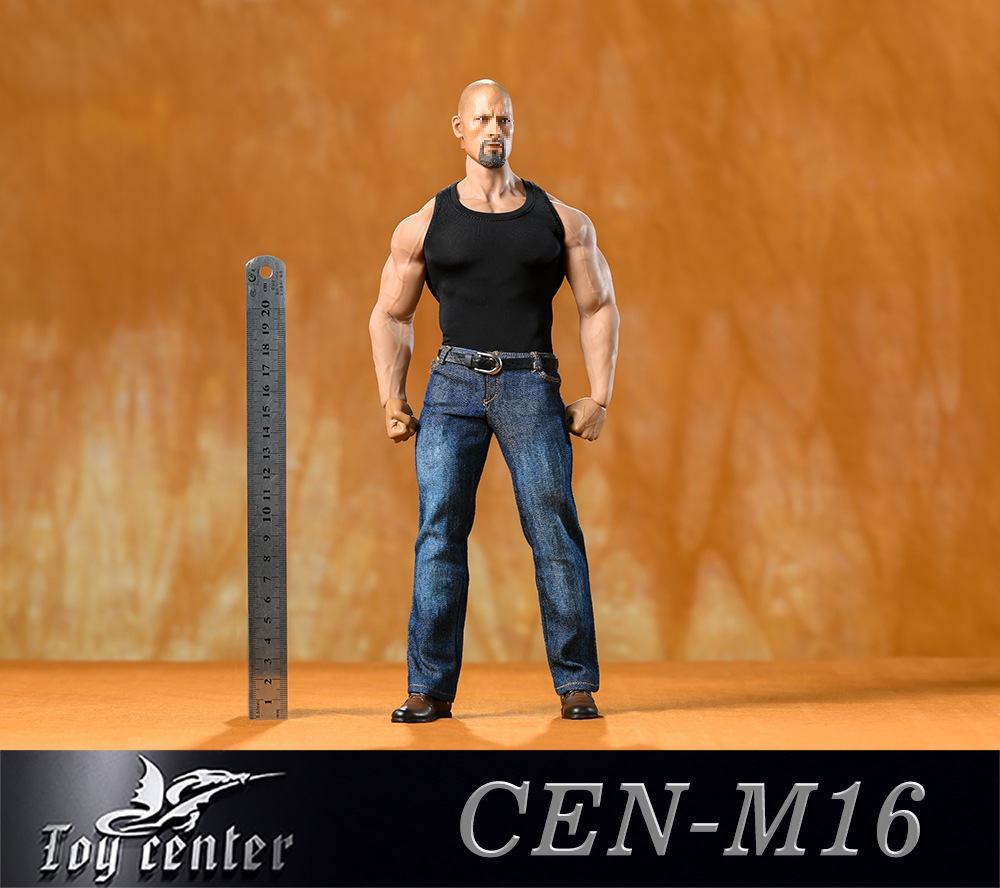 1/6 soldier clothing, sports vest and jeans set-M35 body brawny series A/B/C #CEN-M16