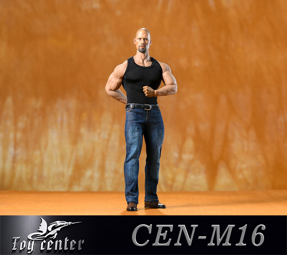 1/6 soldier clothing, sports vest and jeans set-M35 body brawny series A/B/C #CEN-M16