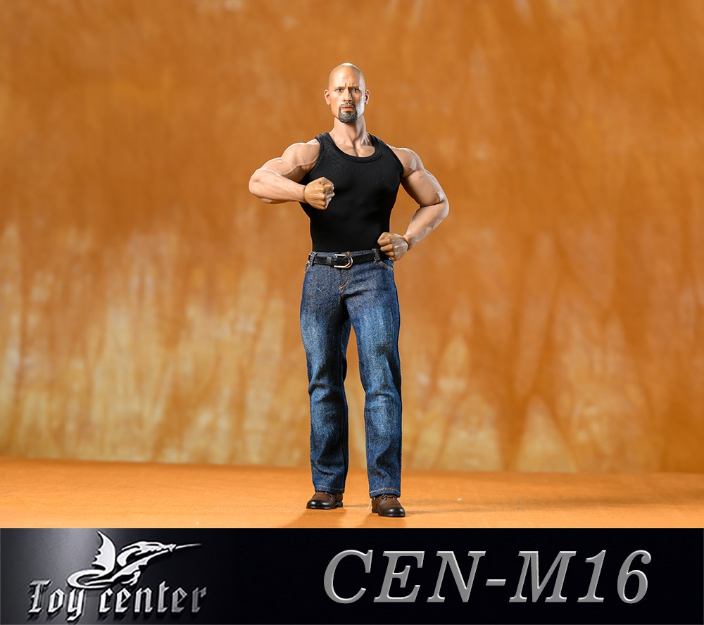 1/6 soldier clothing, sports vest and jeans set-M35 body brawny series A/B/C #CEN-M16