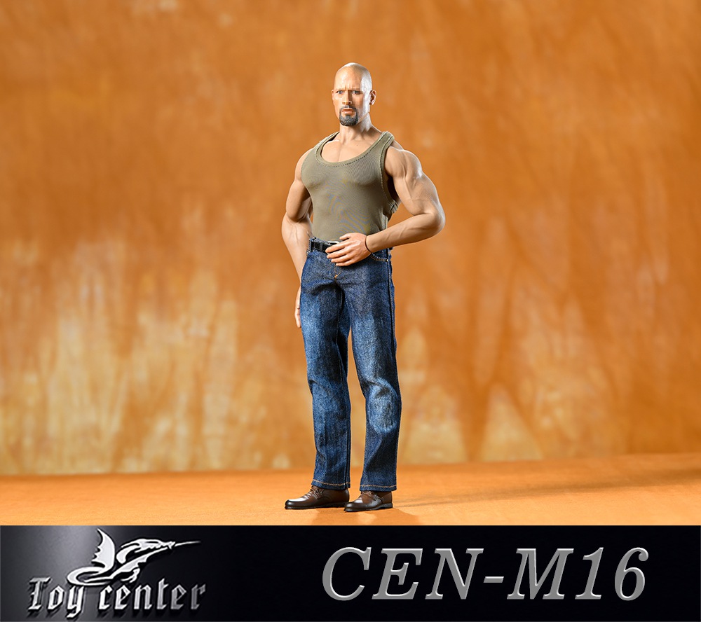 1/6 soldier clothing, sports vest and jeans set-M35 body brawny series A/B/C #CEN-M16
