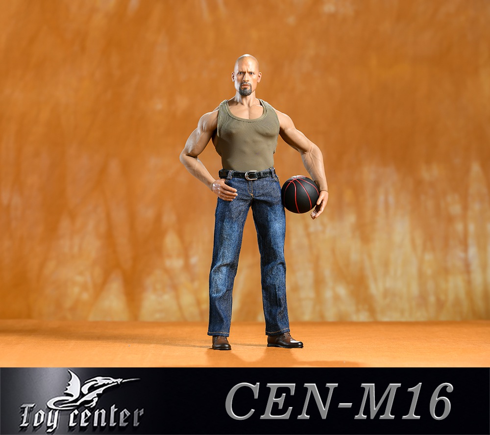 1/6 soldier clothing, sports vest and jeans set-M35 body brawny series A/B/C #CEN-M16