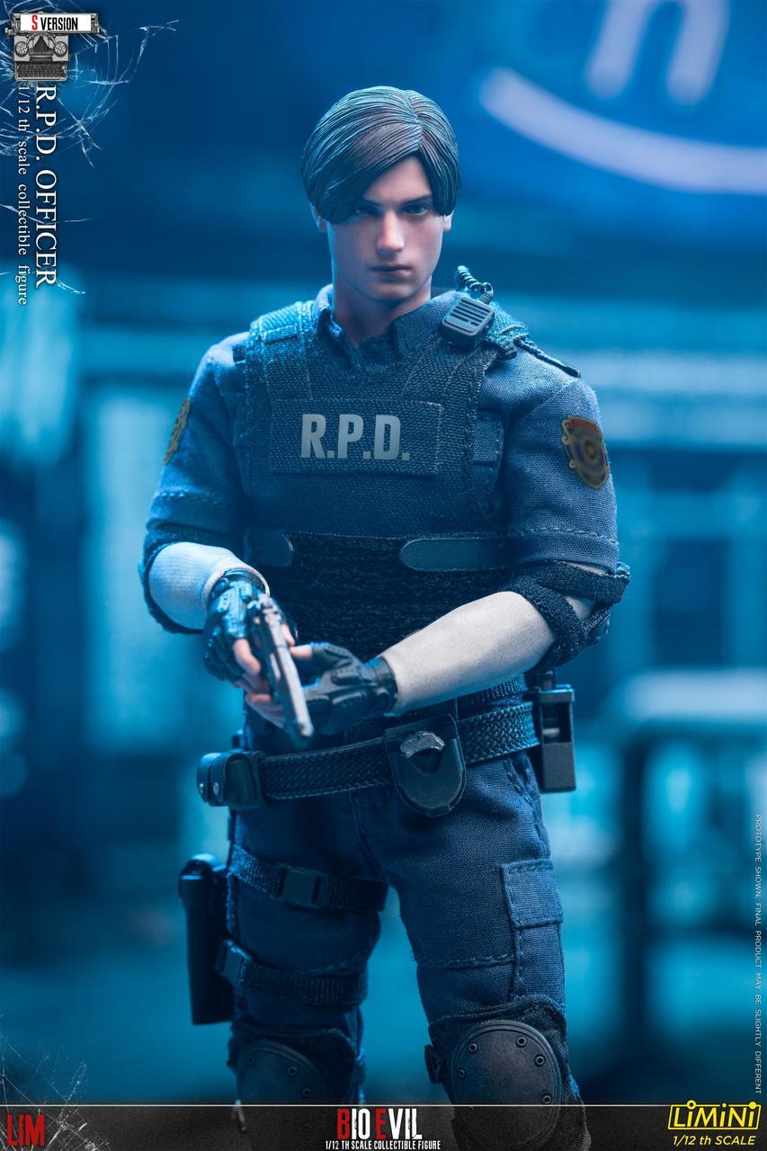1/12th Scale R.P.D Officer Collectible Figure (S Version)