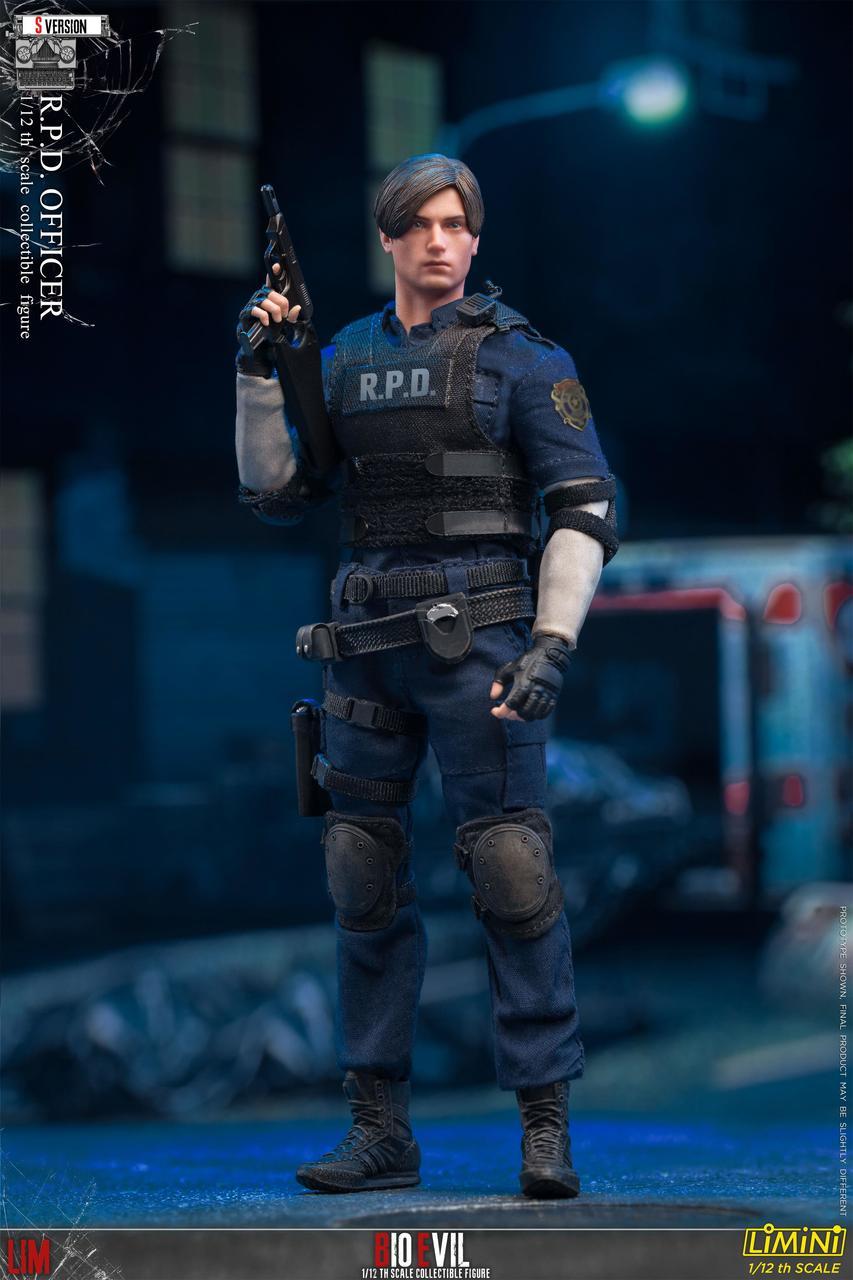 1/12th Scale R.P.D Officer Collectible Figure (S Version)