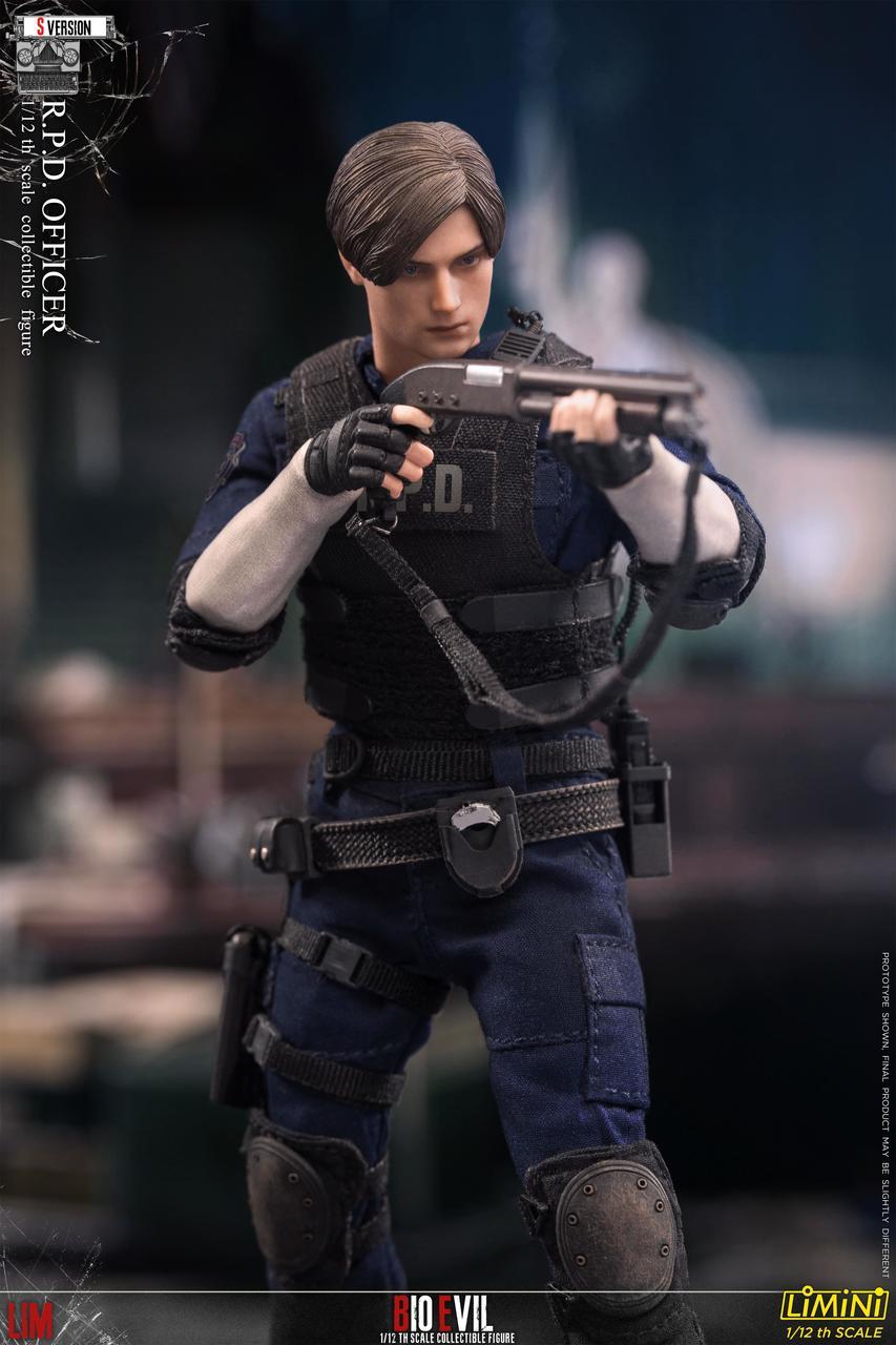 1/12th Scale R.P.D Officer Collectible Figure (S Version)