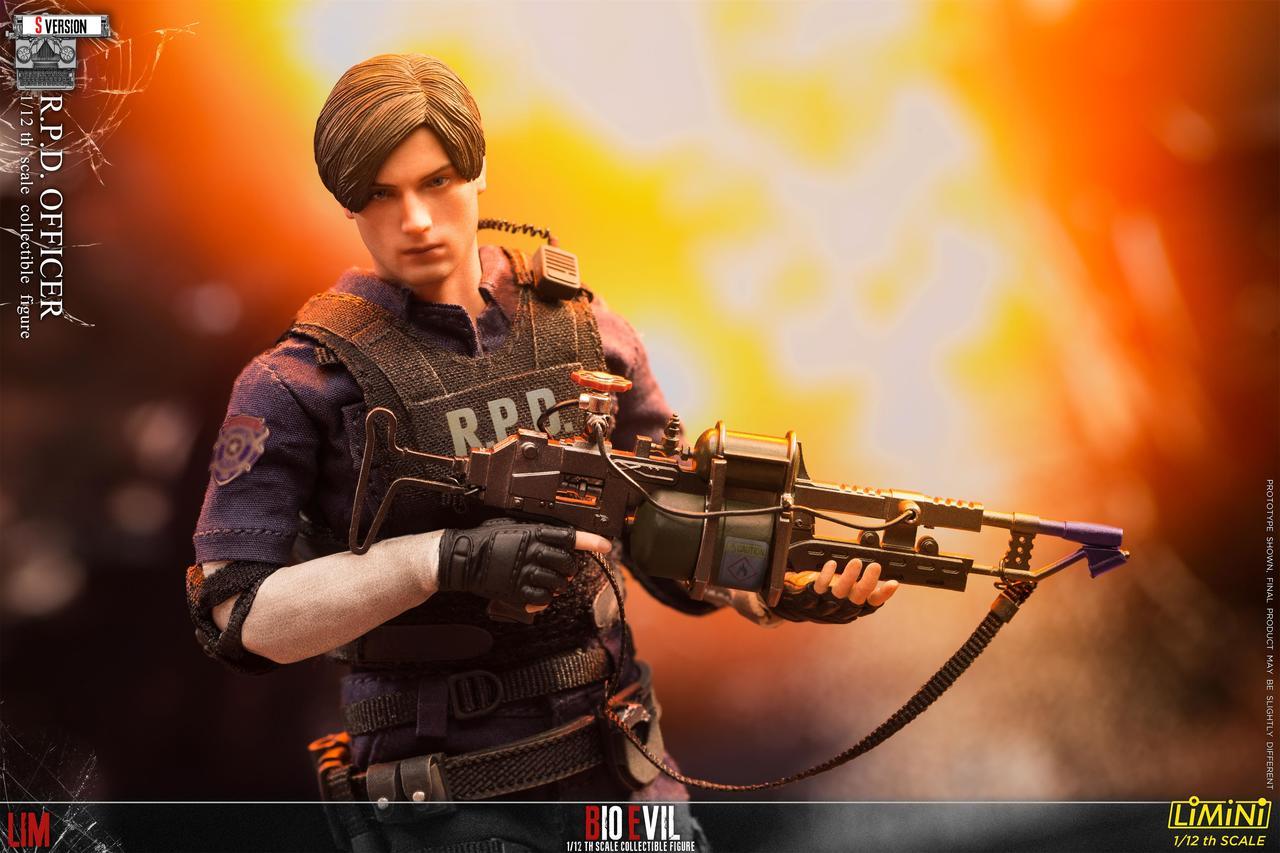 1/12th Scale R.P.D Officer Collectible Figure (S Version)