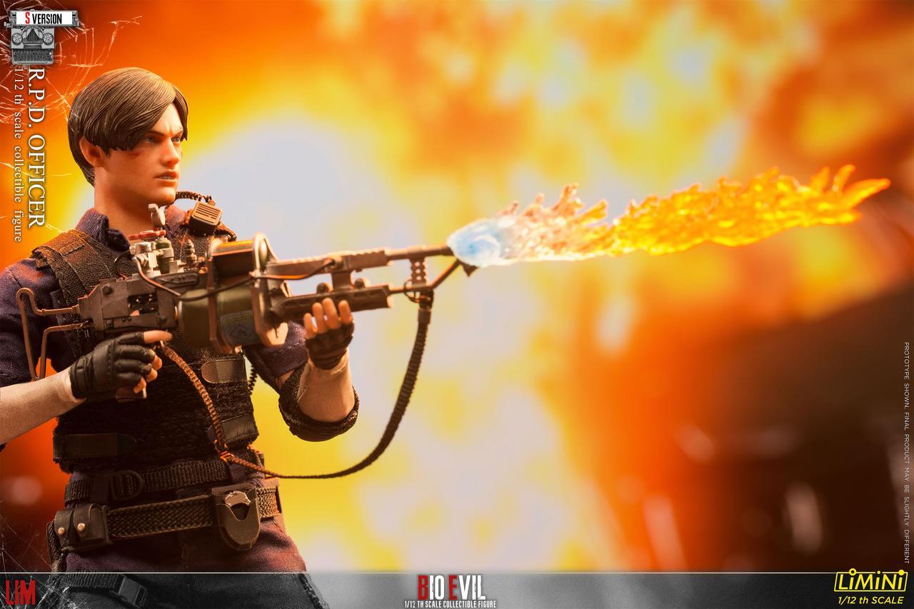 1/12th Scale R.P.D Officer Collectible Figure (S Version)