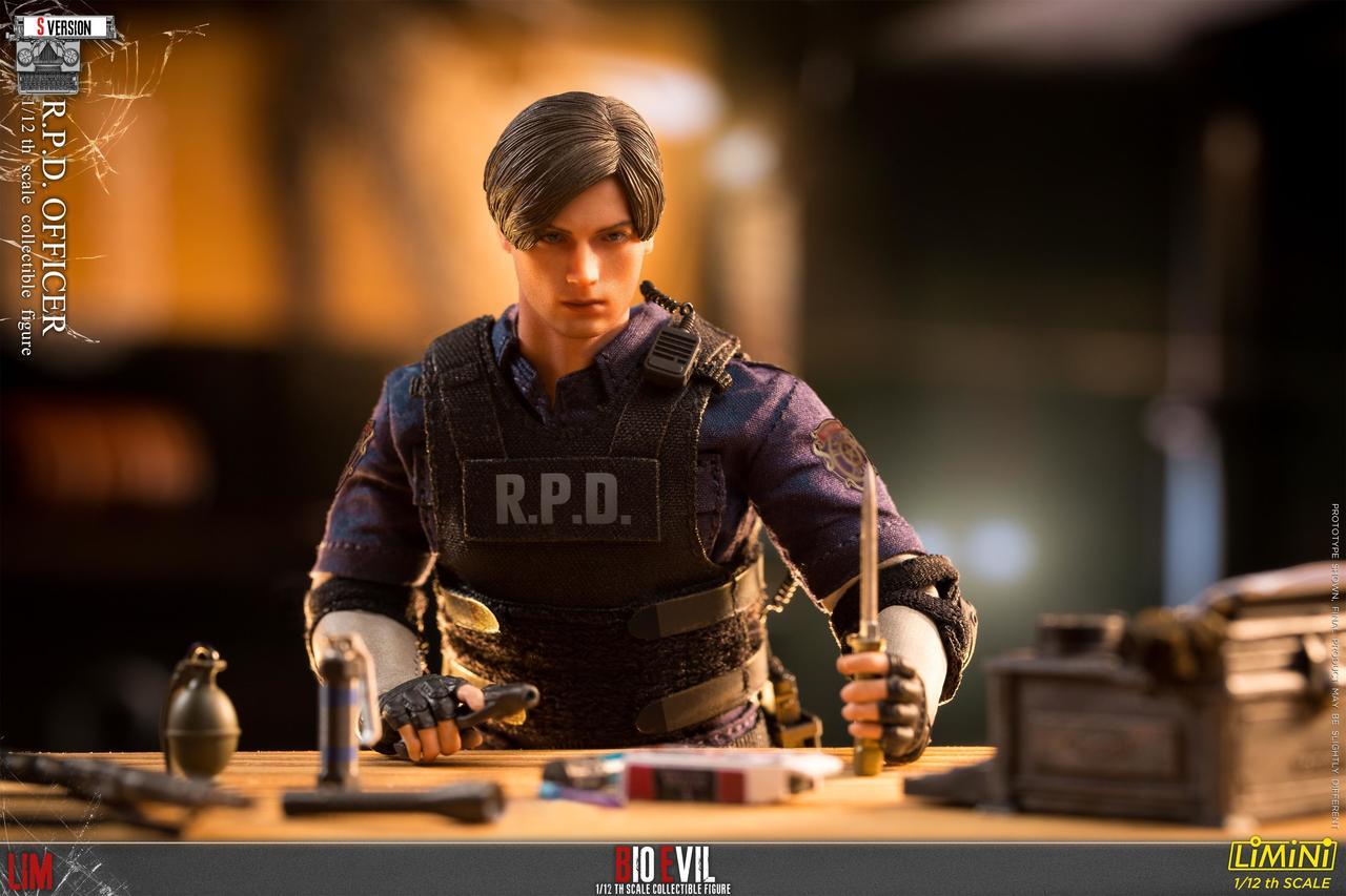 1/12th Scale R.P.D Officer Collectible Figure (S Version)