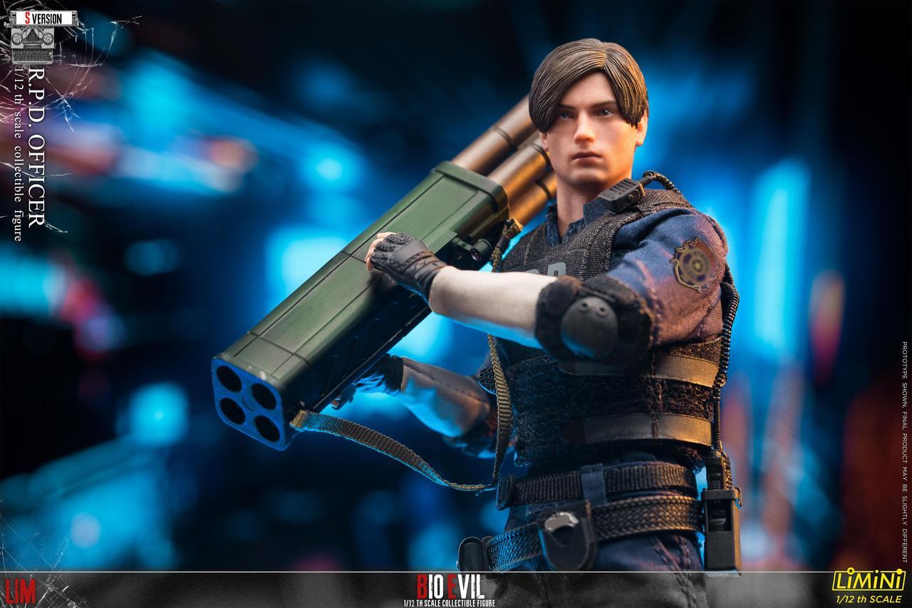 1/12th Scale R.P.D Officer Collectible Figure (S Version)
