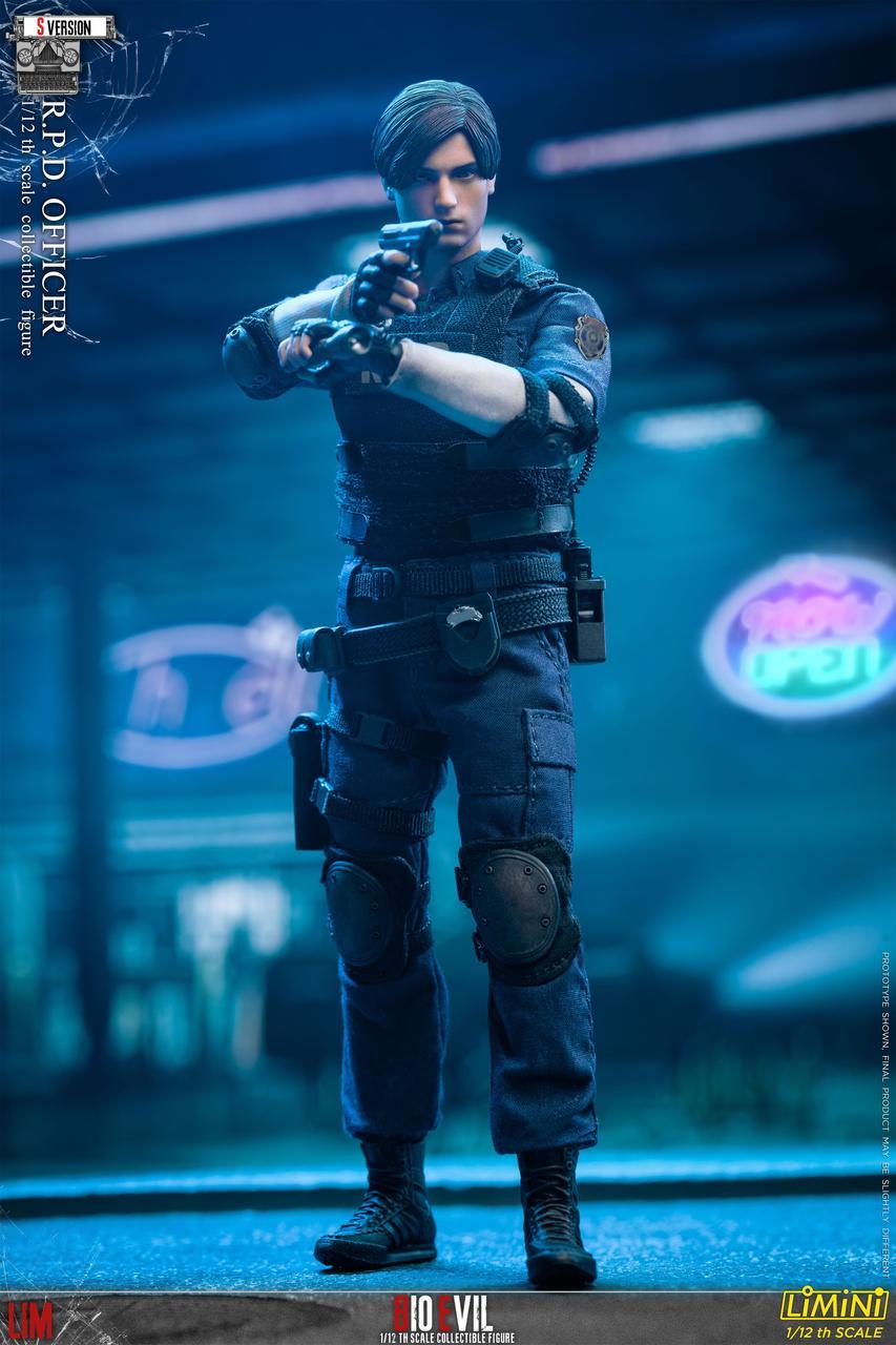 1/12th Scale R.P.D Officer Collectible Figure (S Version)