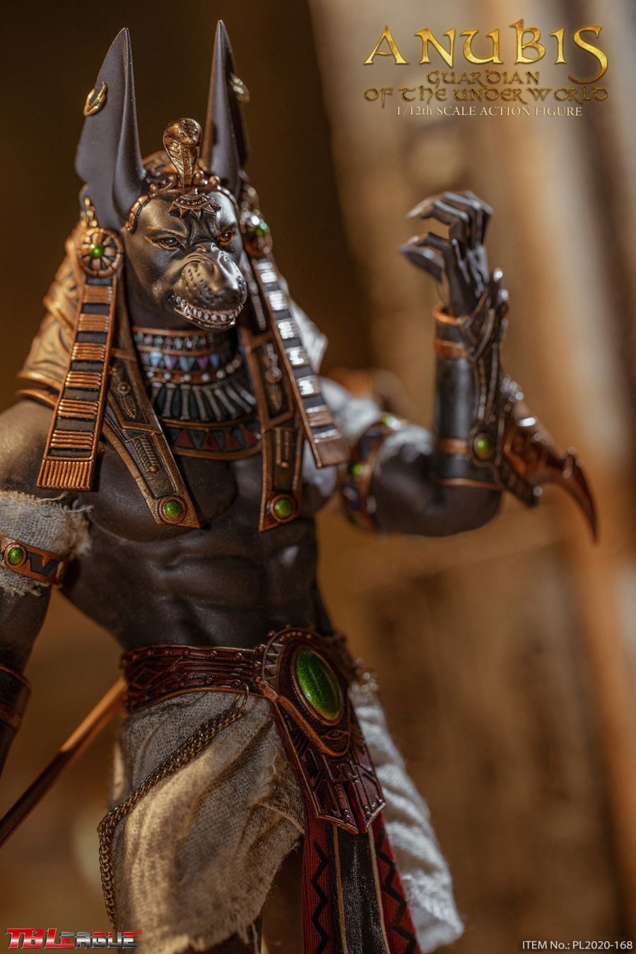 Anubis Guardian of The Underworld 1/12 Scale Action Figure