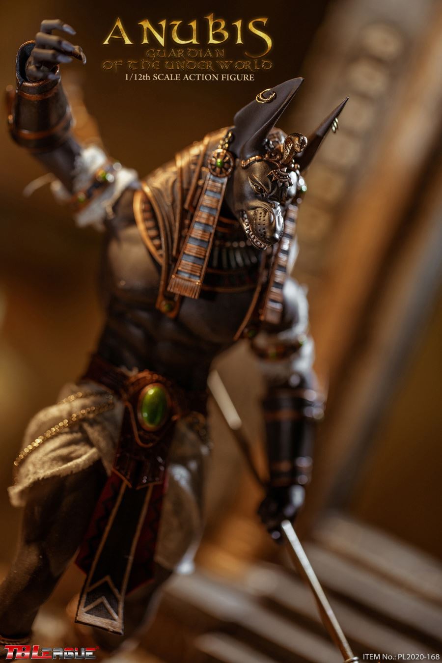 Anubis Guardian of The Underworld 1/12 Scale Action Figure