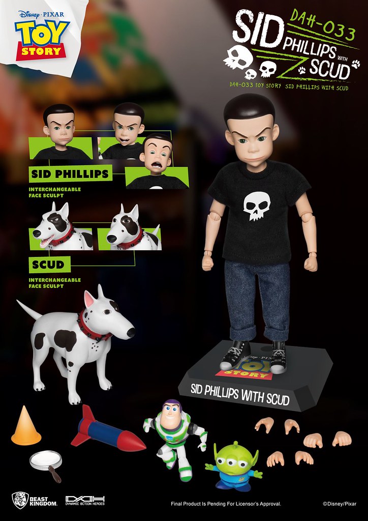 Dynamic Action Heroes: DAH-033 Toy Story Sid