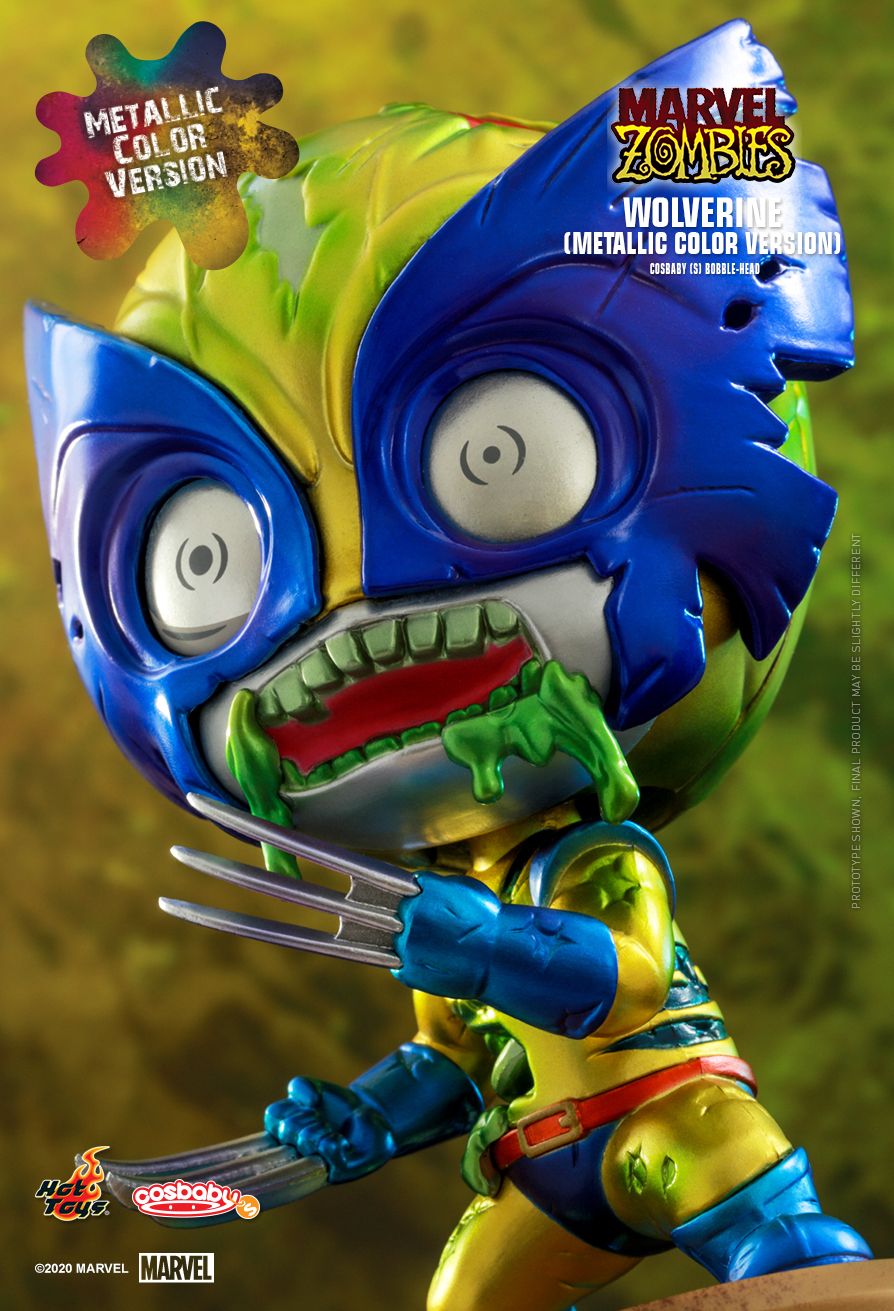 MARVEL ZOMBIES COSBABY (S) BOBBLE-HEAD