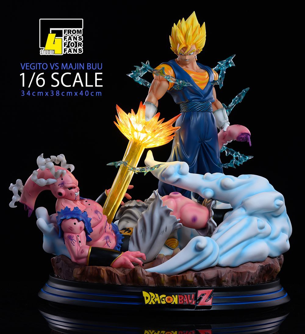 Vegetto Vs Majin Buu