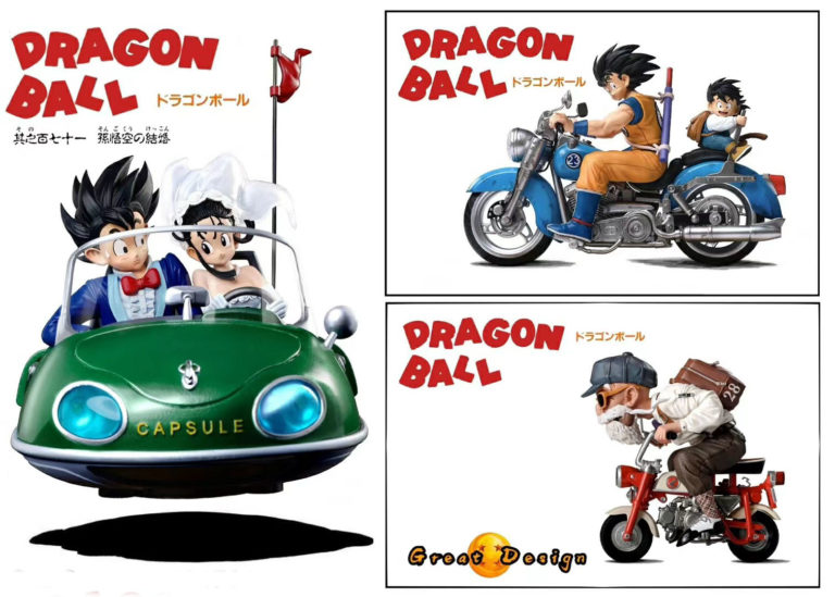 Kid Goku & Master Roshi Bike