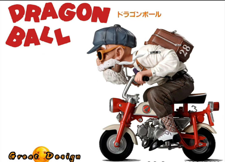 Kid Goku & Master Roshi Bike